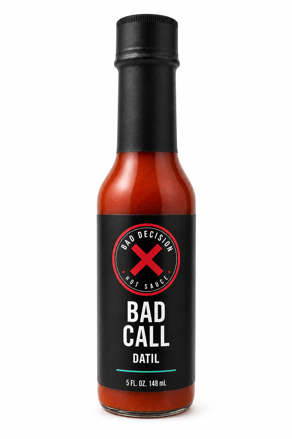 Bad Call datil hot sauce with fresh datil peppers